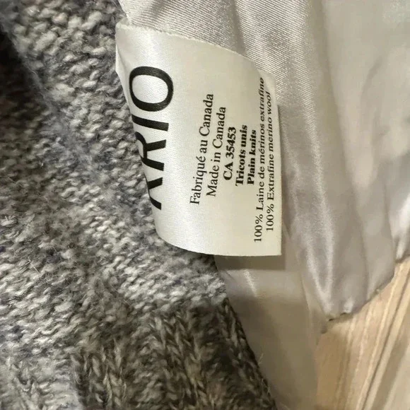 Krio Wool and Fur Coat - Picture 6 of 12